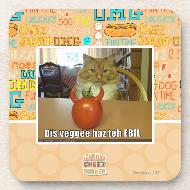 Dis veggee haz the EBIL Coaster (Front)
