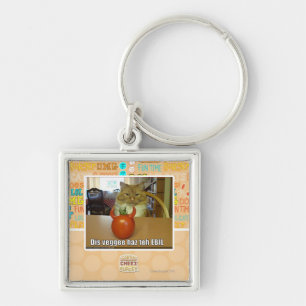 Dis veggee haz the EBIL Key Ring