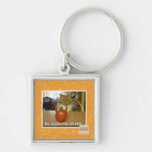 Dis veggee haz the EBIL Key Ring