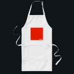 Disa Red colour name Long Apron<br><div class="desc">Disa Red colour name</div>