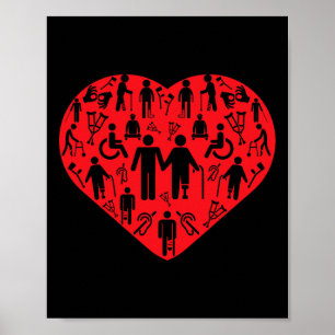 Disabilities World Down Syndrome Day  Women Kids Poster