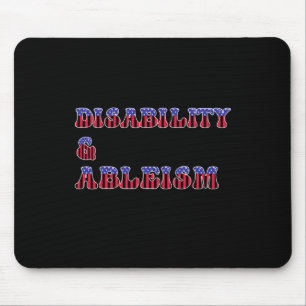 Disability and Ableism Rights are Civil Rights Int Mouse Pad