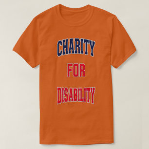 Disability Charity Awareness T-Shirt