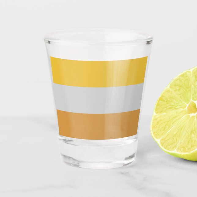 Disability Flag Shot Glass (Front)