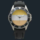 Disability Flag Watch<br><div class="desc">This design features the Disability Flag (also known as the Flag of the Rights of Persons with Disabilities or the Overcoming flag), which is a flag that represents people who have disabilities. The flag was created by the Valencian dancer Eros Recio in 2017, and it was presented to the United...</div>