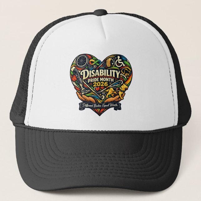 Disability Pride 2026 Empowerment Cap (Front)
