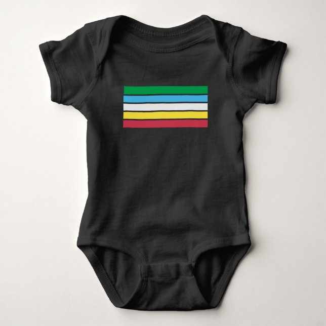 Disability Pride Baby Bodysuit (Front)