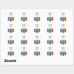 Disability Pride  Classic Round Sticker