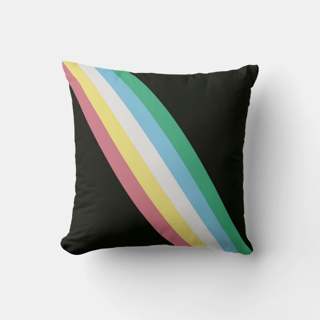 Disability Pride Flag Cushion (Front)