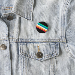 Disability Pride Month Flag 3 Cm Round Badge
