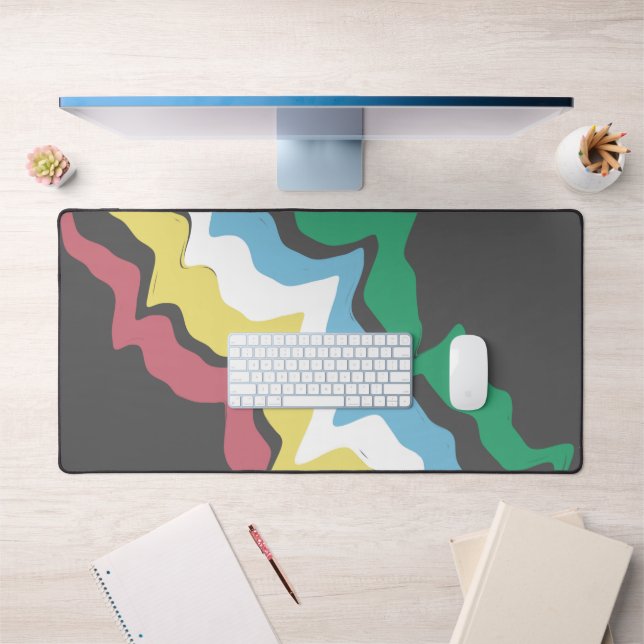 Disability Pride Month Of July Awareness Colours Desk Mat (Office 1)