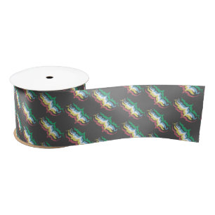 Disability Pride Month Of July Awareness Colours Satin Ribbon
