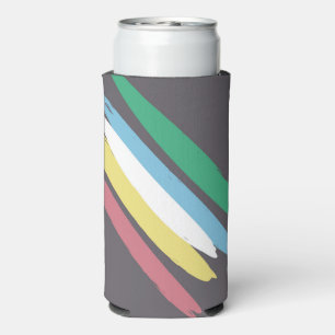 Disability Pride Month Of July Awareness Colours Seltzer Can Cooler