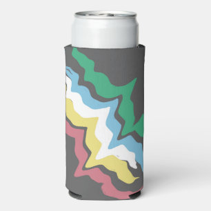 Disability Pride Month Of July Awareness Colours Seltzer Can Cooler