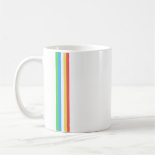 Disability Pride Stripe Flag  Coffee Mug