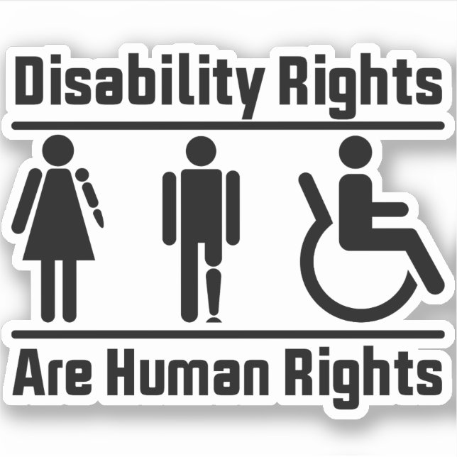 Disability Rights Are Human Rights (Front)