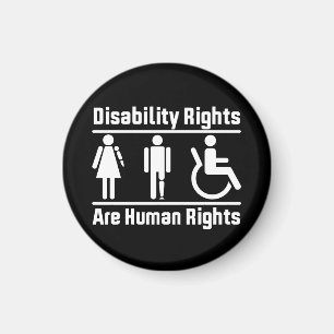 Disability rights are human rights magnet