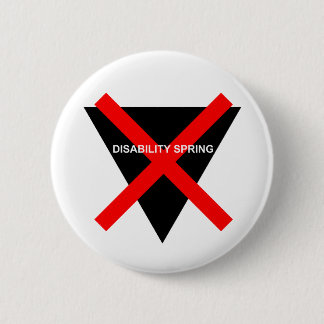 Disability Spring 6 Cm Round Badge