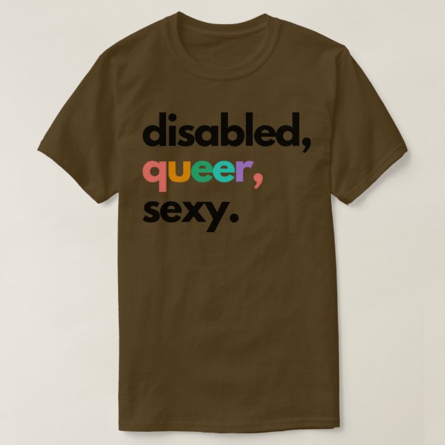 Disabled6 T-Shirt (Design Front)
