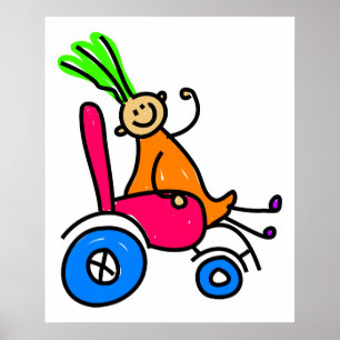 Disabled Girl Poster
