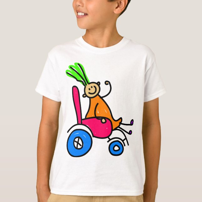 Disabled Girl T-Shirt (Front)