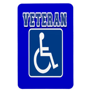 Disabled Handicapped Veteran Magnet
