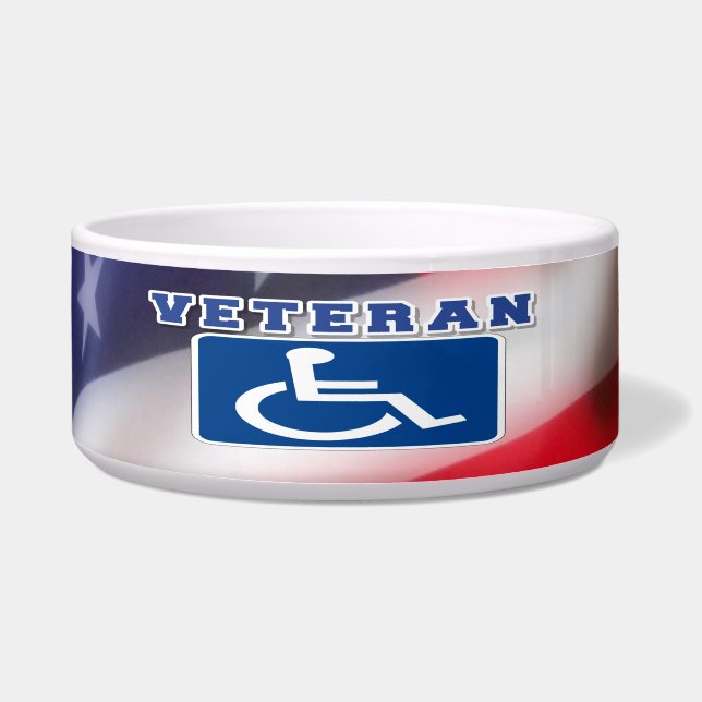 Disabled Handicapped Veteran USA (Front)
