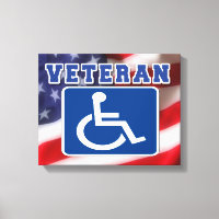 Disabled Handicapped Veteran USA