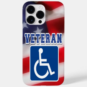 Disabled Handicapped Veteran USA Case-Mate iPhone 14 Pro Max Case