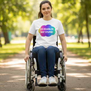 Disabled not stupid, Awareness tee