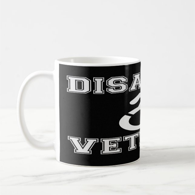 Disabled Veteran Coffee Mug (Left)