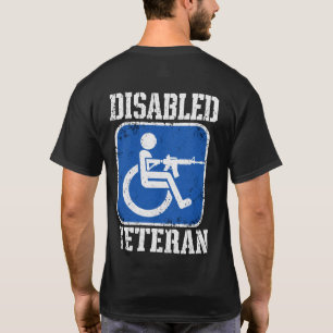 Disabled Veteran Dark T-Shirt