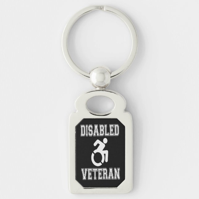 Disabled Veteran Key Ring (Front)