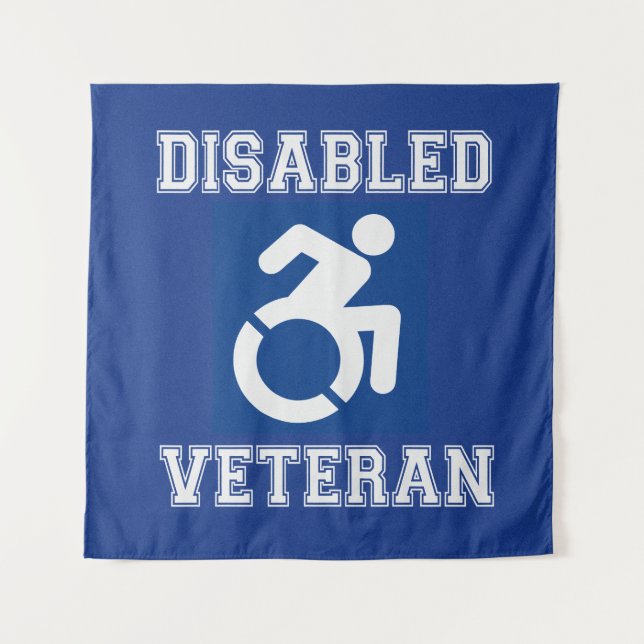 Disabled Veteran Tapestry (Front)