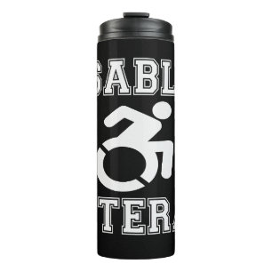 Disabled Veteran Thermal Tumbler