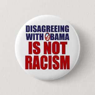 Disagreeing with Obama 6 Cm Round Badge