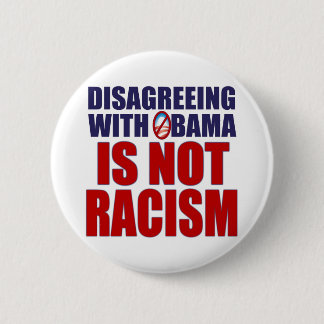 Disagreeing with Obama 6 Cm Round Badge