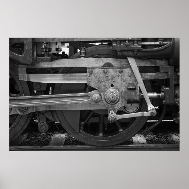 Disappearing railroad blues poster (Front)