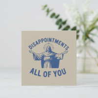 Disappointments All of You Retro Jesus Meme Funny
