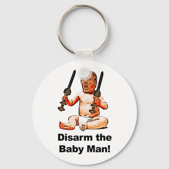 Disarm the Baby Man Key Ring (Front)