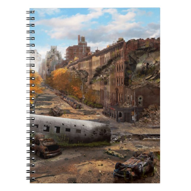 Disaster - New York, NY - No left turn on red Notebook (Front)