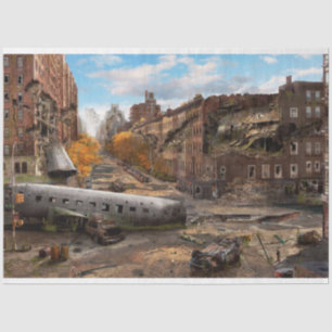 Disaster - New York, NY - No left turn on red Tissue Paper