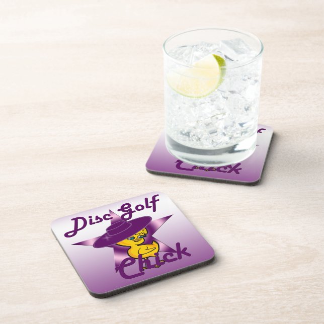 Disc Golf #9 Coaster (Right Side)