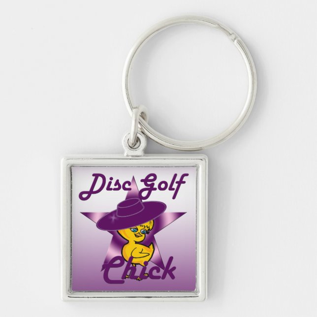 Disc Golf #9 Key Ring (Front)