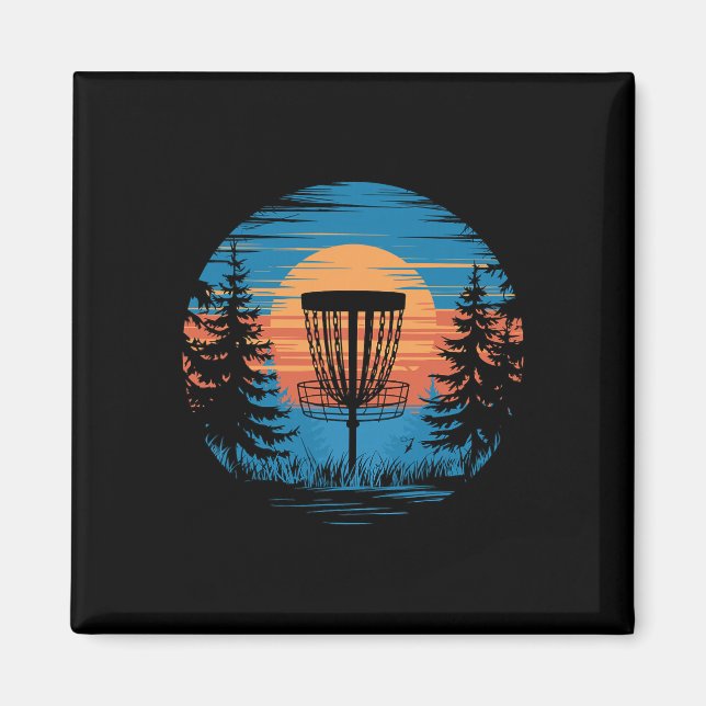 Disc Golf _9  Magnet (Front)