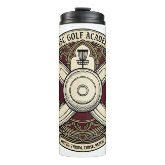 Disc Golf Academy Crest Thermal Tumbler