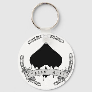 Disc Golf Aluminum Key Ring