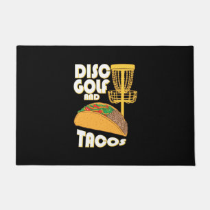Disc Golf And Tacos Doormat