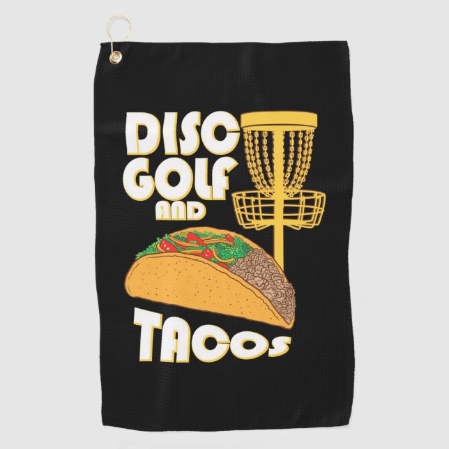 Disc Golf And Tacos Towel (Front)