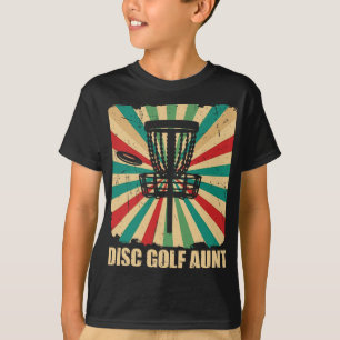 Disc Golf Aunt Proud Auntie Of A Disc Golf Player T-Shirt